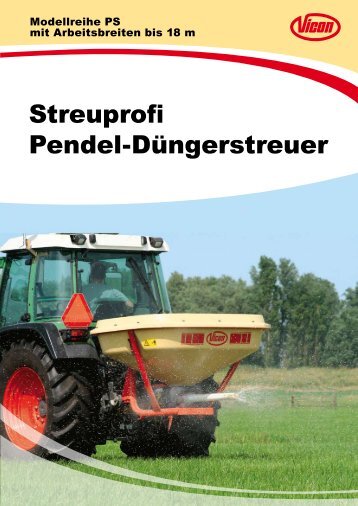 Streuprofi Pendel-Düngerstreuer - Spezielle-Agrar-Systeme GmbH