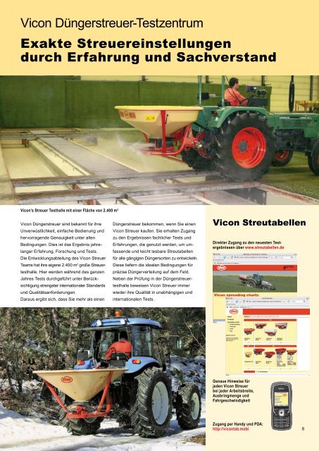 Streuprofi Pendel-Düngerstreuer - Spezielle-Agrar-Systeme GmbH