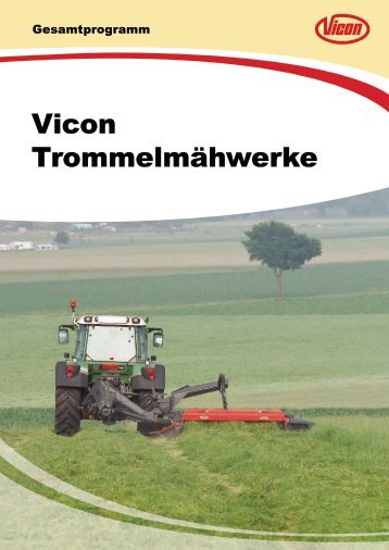 Vicon Trommelmähwerke - Spezielle-Agrar-Systeme GmbH