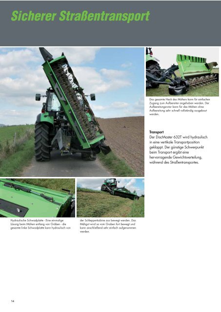 DEUTZ-FAHR Scheibenmäher mit Aufbereiter - Same Deutz-Fahr ...