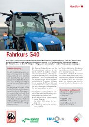 Fahrkurs G40 - Fahrkurse.ch