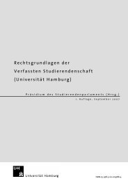 Rechtsgrundlagen der Verfassten Studierendenschaft ... - AStA