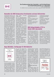 Neue VDE 0833 –Festlegungen für Betriebsbücher Neuwahlen ... - KI