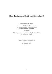 Der Treibhauseffekt existiert doch! - ing-buero-ebel.de