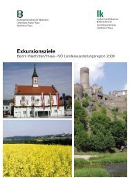 Exkursionsbetriebe - Landwirtschaftskammer Niederösterreich