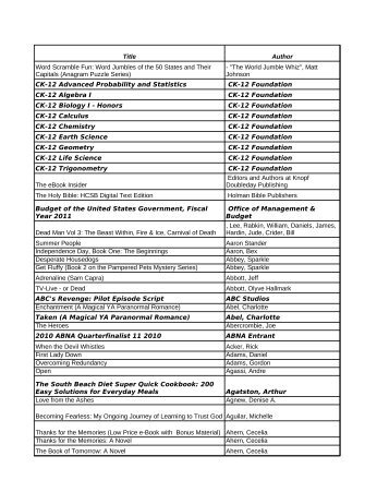 Title Author CK-12 Advanced Probability and Statistics ... - ImageEvent