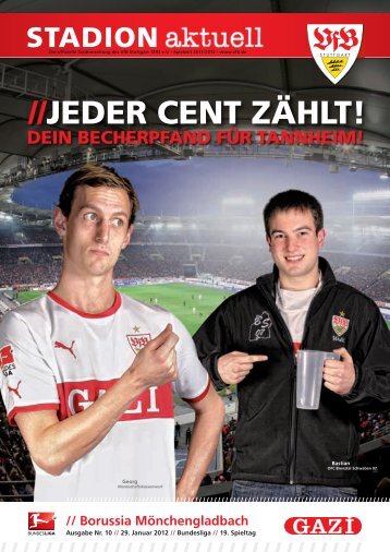 //JEDER CENT ZÄHLT! - VfB Stuttgart