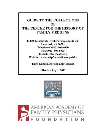 archives collection - American Academy of Family Physicians ...