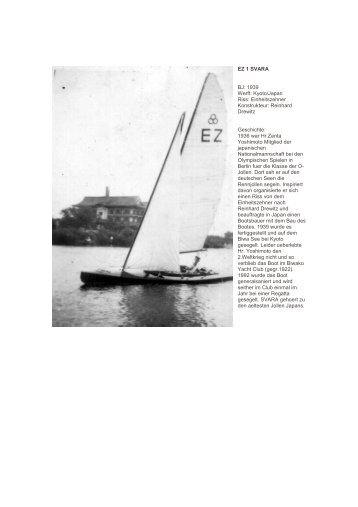Hier kann die historische Bootsliste als PDF ... - n-rennjolle.org