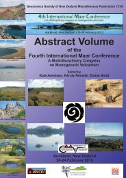 Abstract Volume of the Fourth International Maar Conference