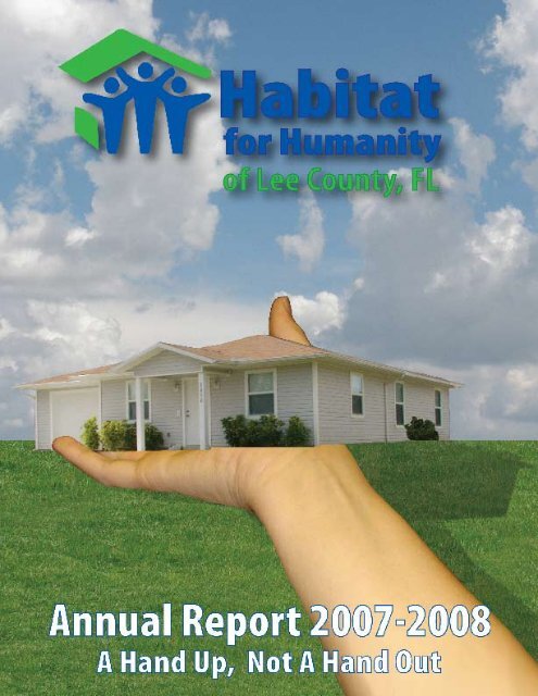 AnnuAl RepoRt 2007-2008 | 1 - Habitat for Humanity