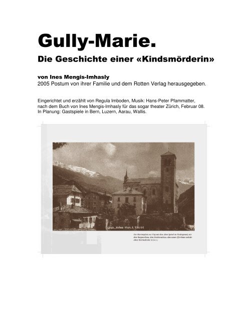 Gully-Marie. - Stockalperturm