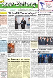 11.07.2009 - Saar-Zeitung