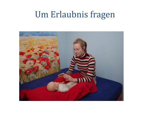 Kurspraxis am Beispiel Babymassage - BFG