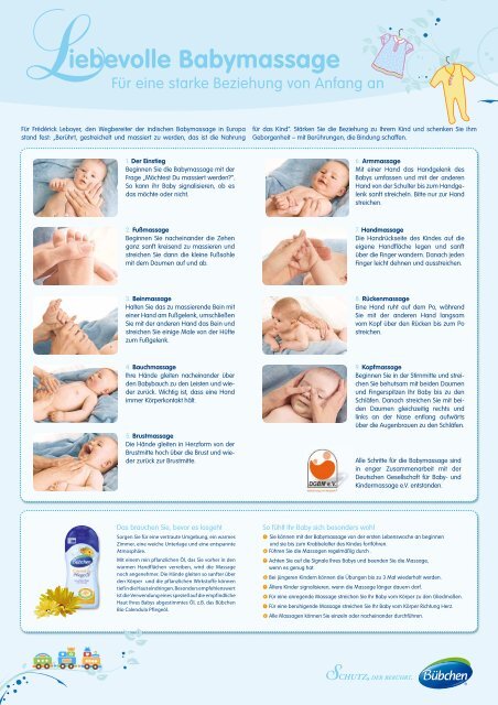 iebevolle Babymassage - Deutsche Gesellschaft für Baby