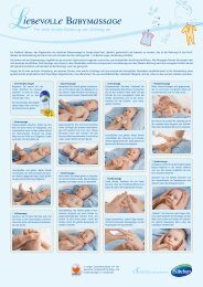 iebevolle Babymassage - Babyservice