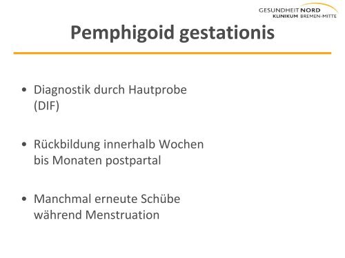 Atopische Schwangerschaftsdermatose - BFG