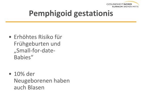 Atopische Schwangerschaftsdermatose - BFG