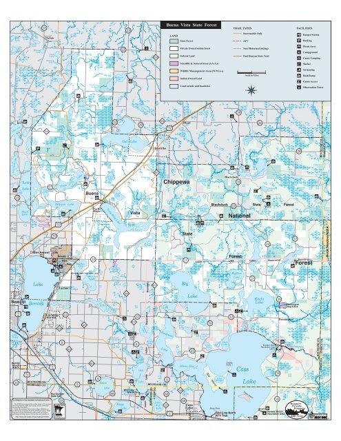 Buena Vista State Forest Map - Minnesota Department of Natural 
