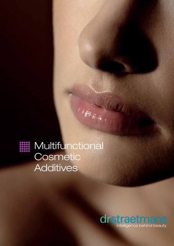 Multifunctional Cosmetic Additives - Dr. Straetmans