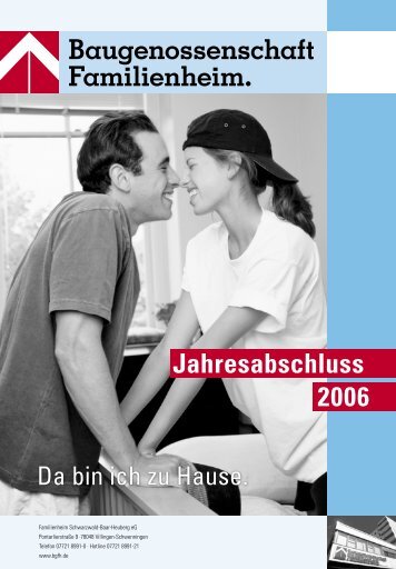 Jahresabschluss 2006 - Familienheim Schwarzwald-Baar-Heuberg ...