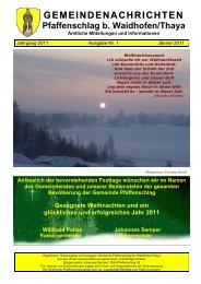 (2,21 MB) - .PDF - Gemeinde Pfaffenschlag bei Waidhofen a. d. Thaya