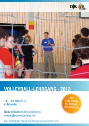 volleyball-lehrgang · 2012 - DJK-Sportverband Diözesanverband ...