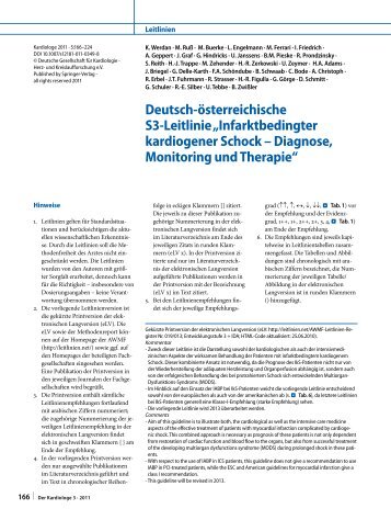 Deutsch-österreichische S3-Leitlinie - Leitlinien - Deutsche ...