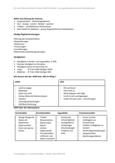 „ Null Bock & Zappel- Philipp“- Wer hilft uns? - bei der Reha ...