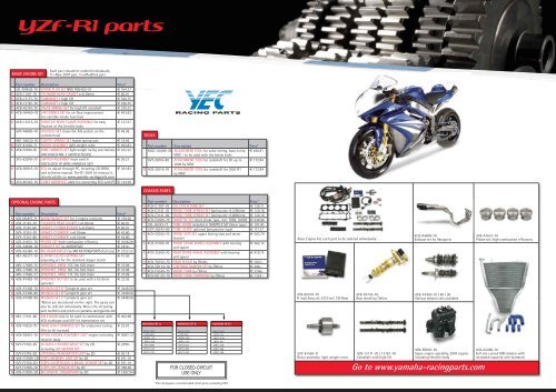 2007 YEC Parts Brochure - 1000PS.at