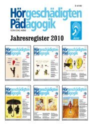 Jahresregister 2010 - Median-Verlag