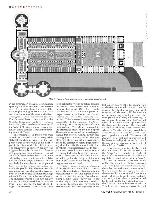 Download Issue PDF - The Institute for Sacred Architecture