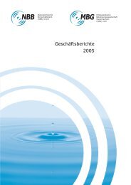 Geschäftsberichte 2005 - MBG