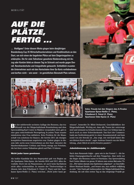 Auf Die Platze Fertig Brandenburg Cup