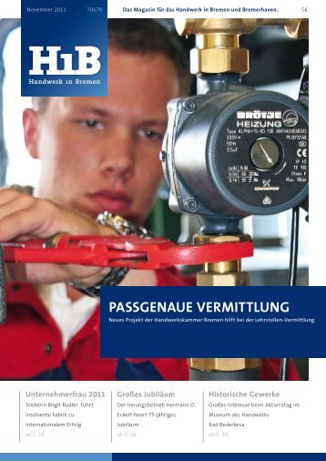 „Passgenaue Vermittlung“ der Handwerkskammer Bremen
