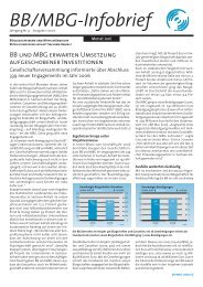 BB/MBG-Infobrief - Bürgschaftsbank Sachsen-Anhalt