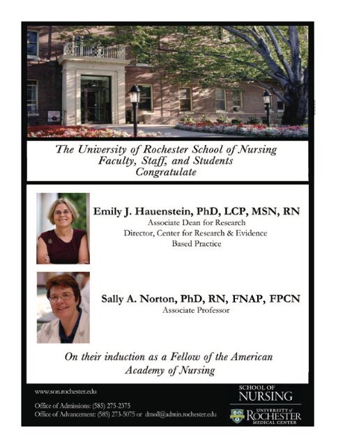 ONSITE PROGRAM - American Academy of Nursing