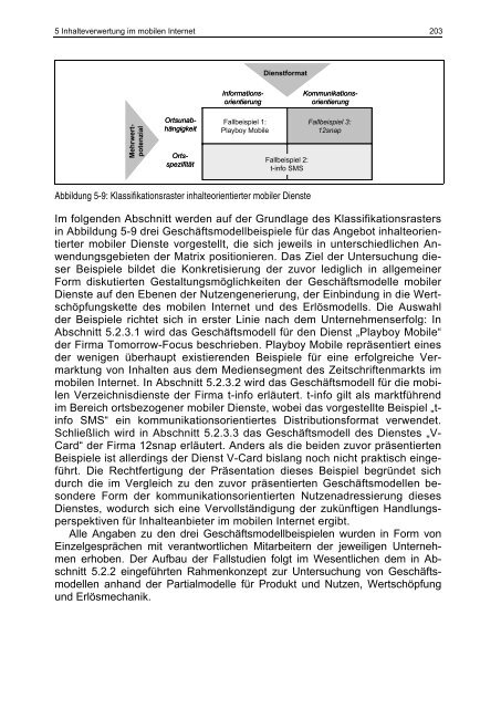 Individualisierung und mobile Dienste am Beispiel der Medienbranche