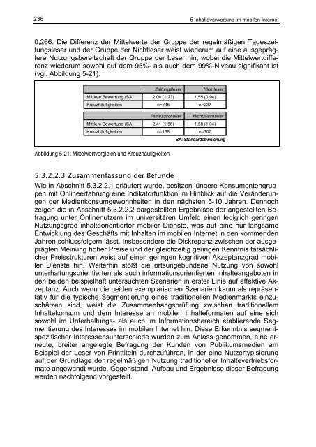 Individualisierung und mobile Dienste am Beispiel der Medienbranche