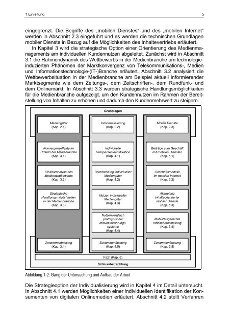 Individualisierung und mobile Dienste am Beispiel der Medienbranche