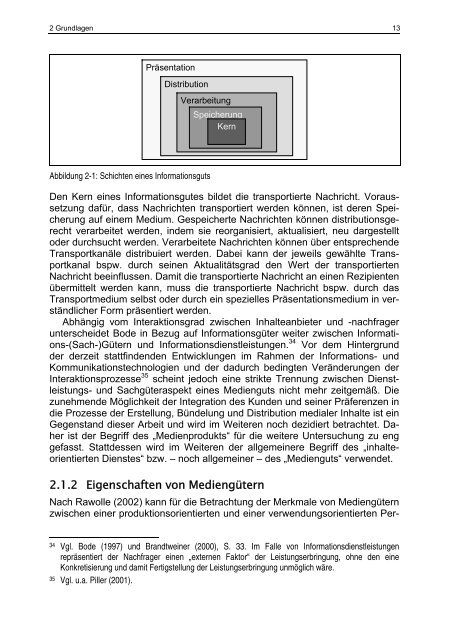 Individualisierung und mobile Dienste am Beispiel der Medienbranche