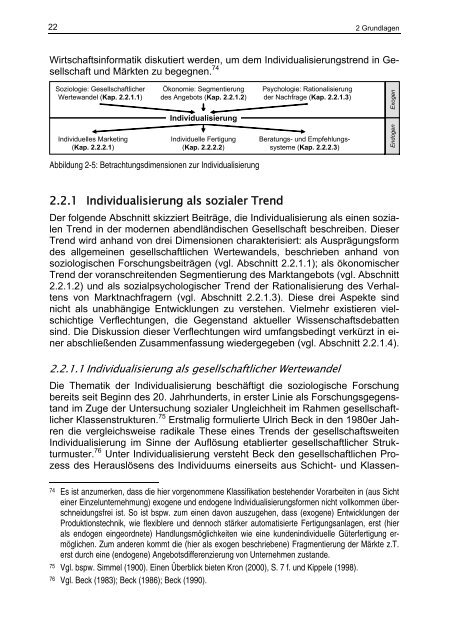 Individualisierung und mobile Dienste am Beispiel der Medienbranche