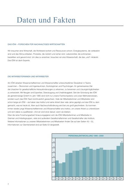 Jahresbericht 2009 - Institut für ökologische Wirtschaftsforschung