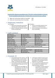 1. Begrüssung / Salutations 2. Apell / présence 3 ... - Amicale DCA L