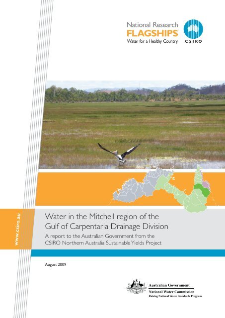 Water in the Mitchell region report - CSIRO Land and Water