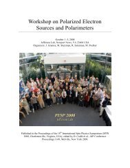 Workshop on Polarized Electron Sources and Polarimeters