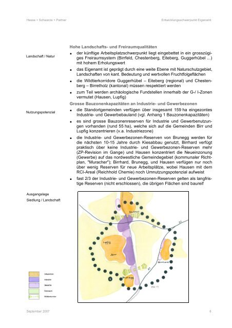 Entwicklungsschwerpunkt Eigenamt Konzept für ... - Bauland-Info-Pool