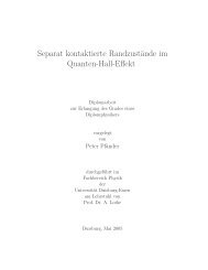 Separat kontaktierte Randzustände im Quanten-Hall-Effekt