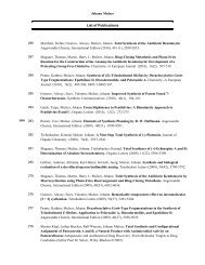 Johann Mulzer List of Publications Marchart, Stefan ... - Mulzer Group