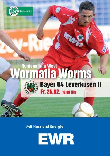 Bayer 04 Leverkusen II - Wormatia Worms